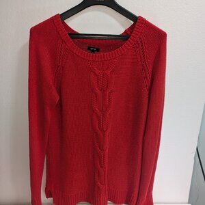 Apt.9 Red Tunic Sweater